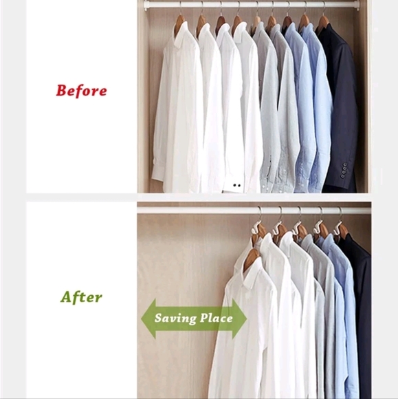 16 pcs Clothes Hanger Connector Hooks - Picture 4 of 7